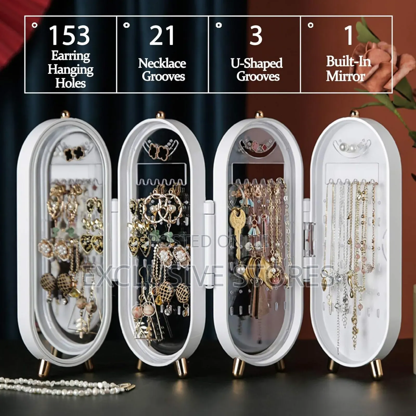 Foldable Jewelry 💍 Organizer