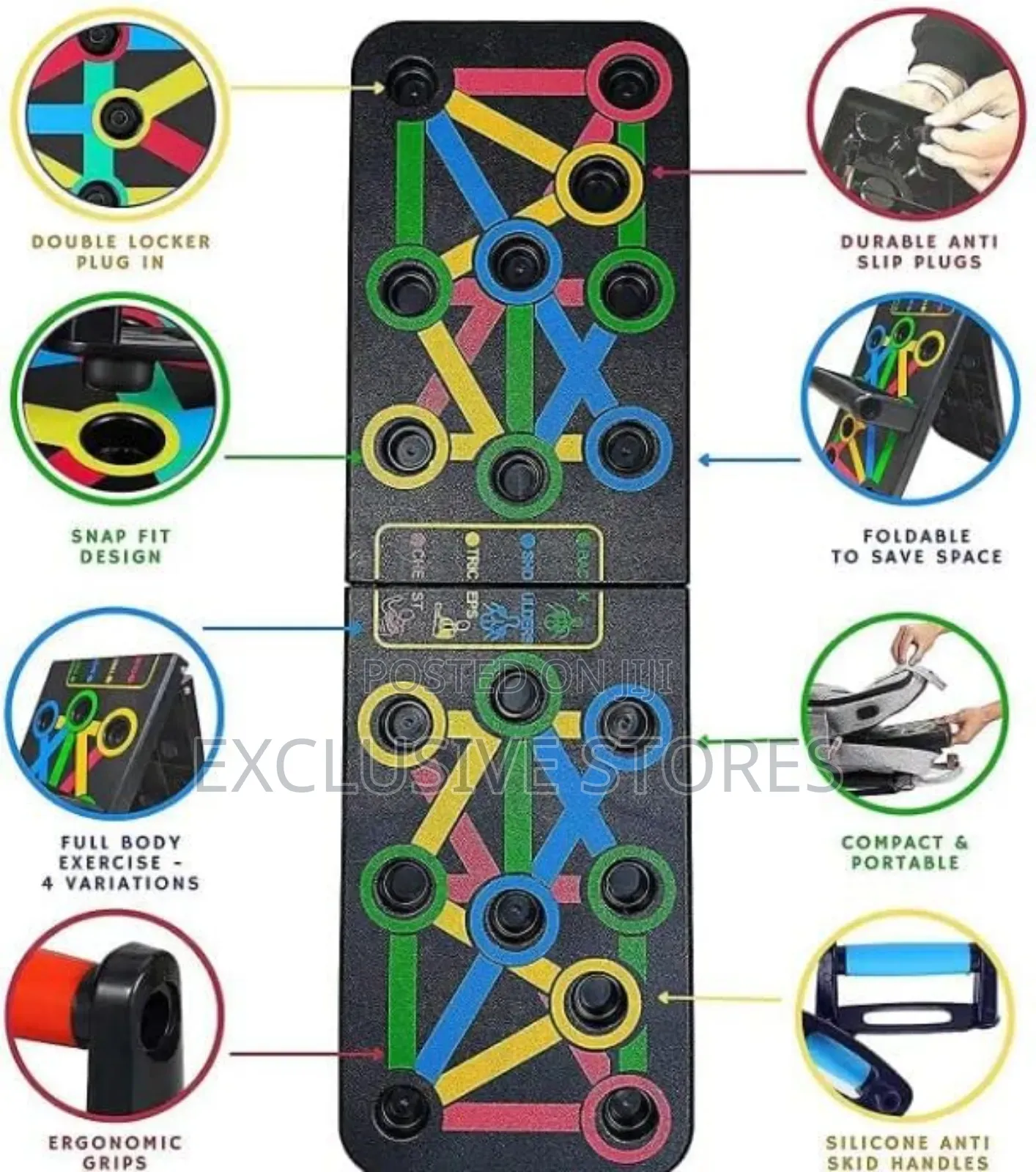 Foldable Push-up Board