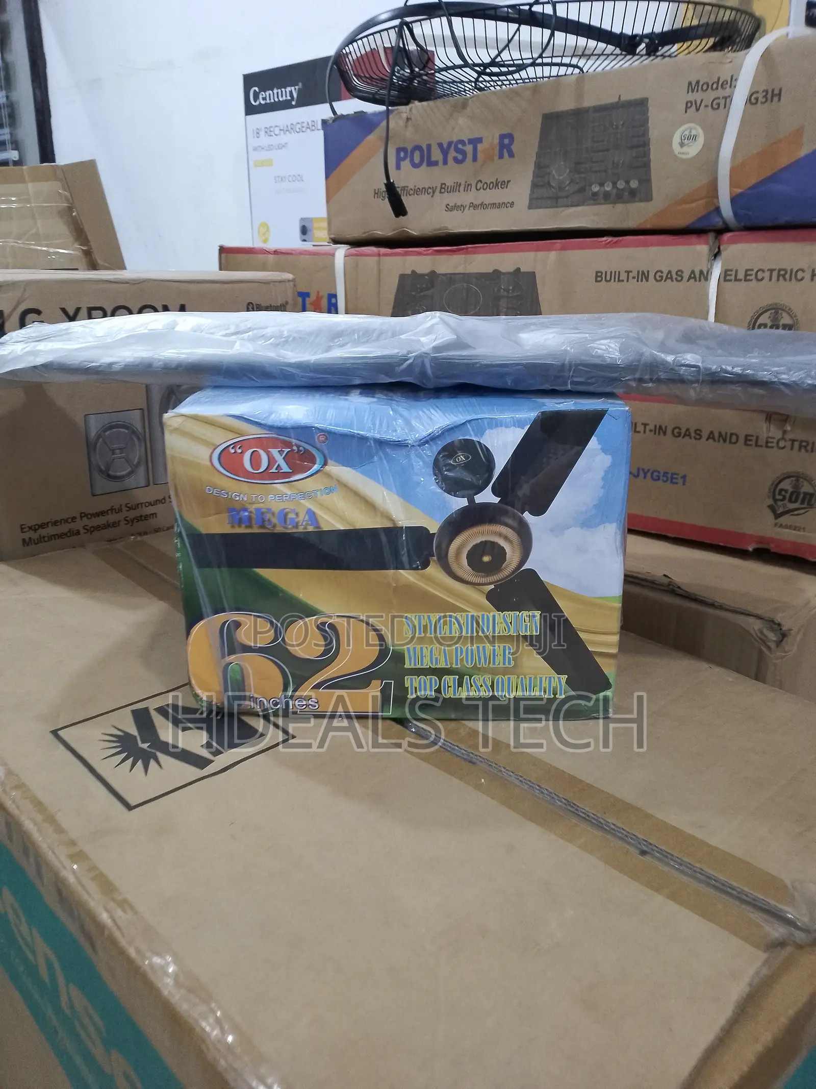 Ox Mega Fan 62" - Industrial Cooling at Home