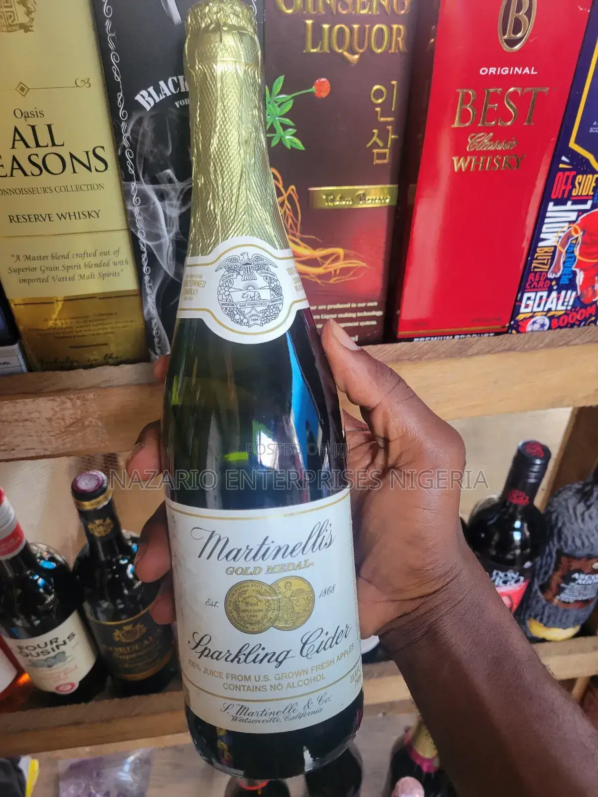 Martinelli’S Sparkling Apple Cider – 750ml by 12 Bottles