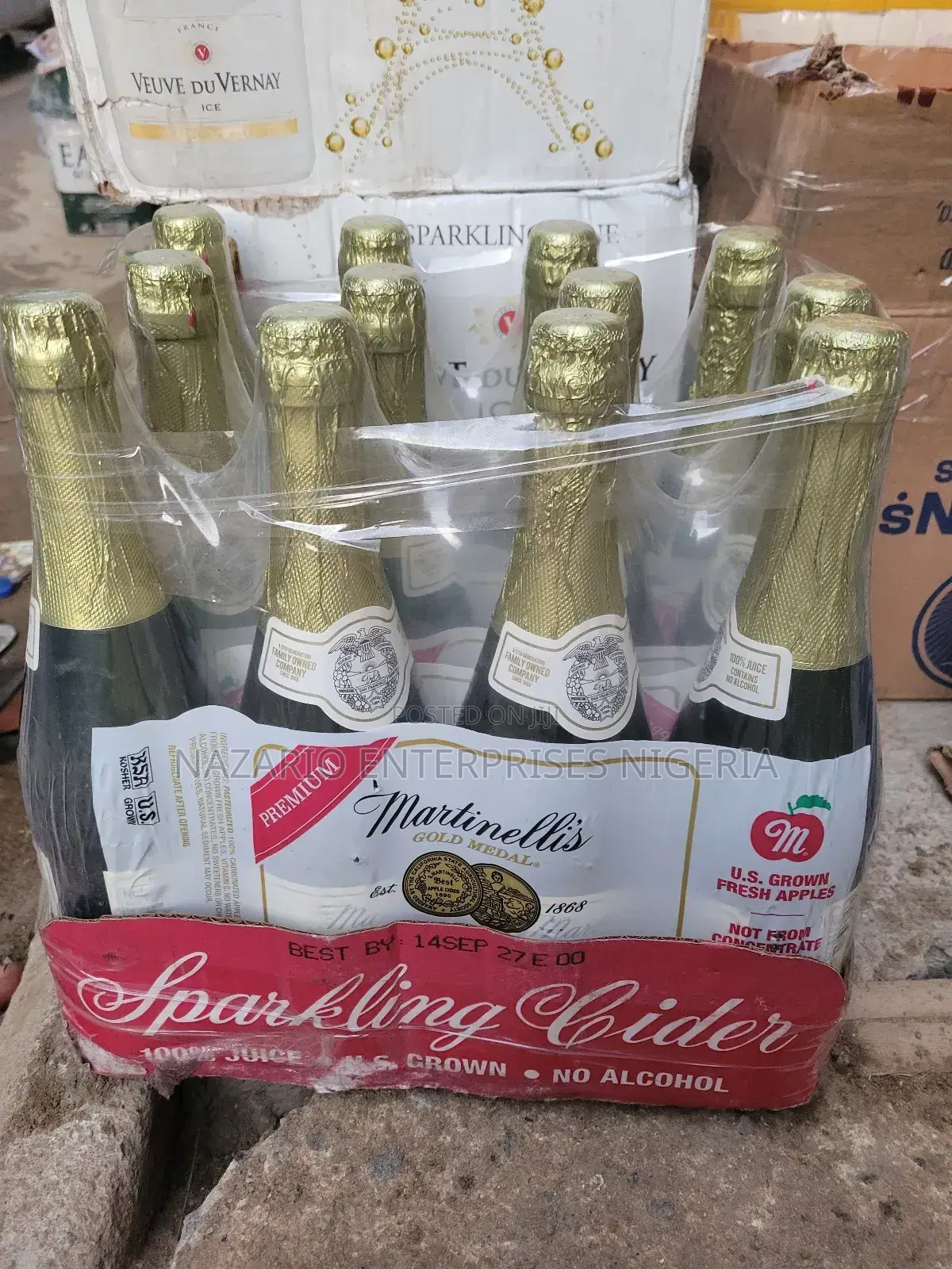 Martinelli’S Sparkling Apple Cider – 750ml by 12 Bottles