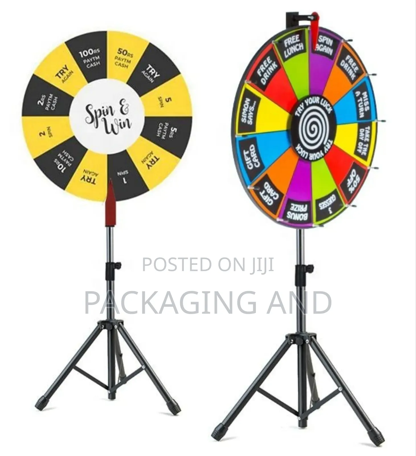 Branded Game Spin Wheel for Events 001