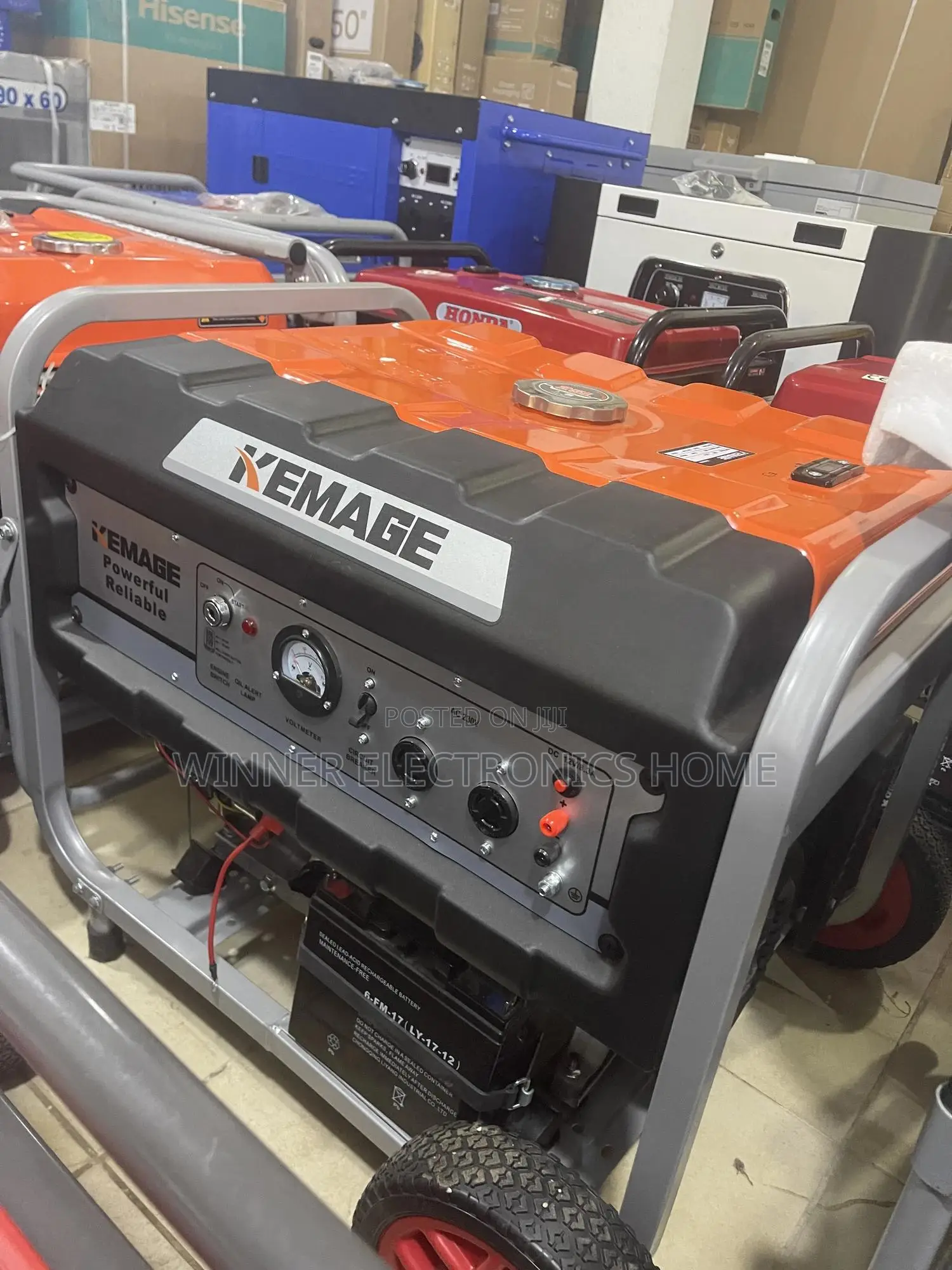 Kemage Automatic 8kva Generatorrrr With Remote Controls