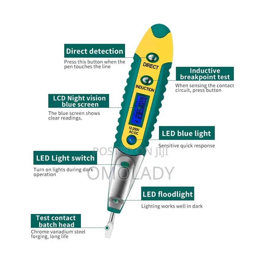 Digital Display Repair Tool - Electric Test Pen - 250v