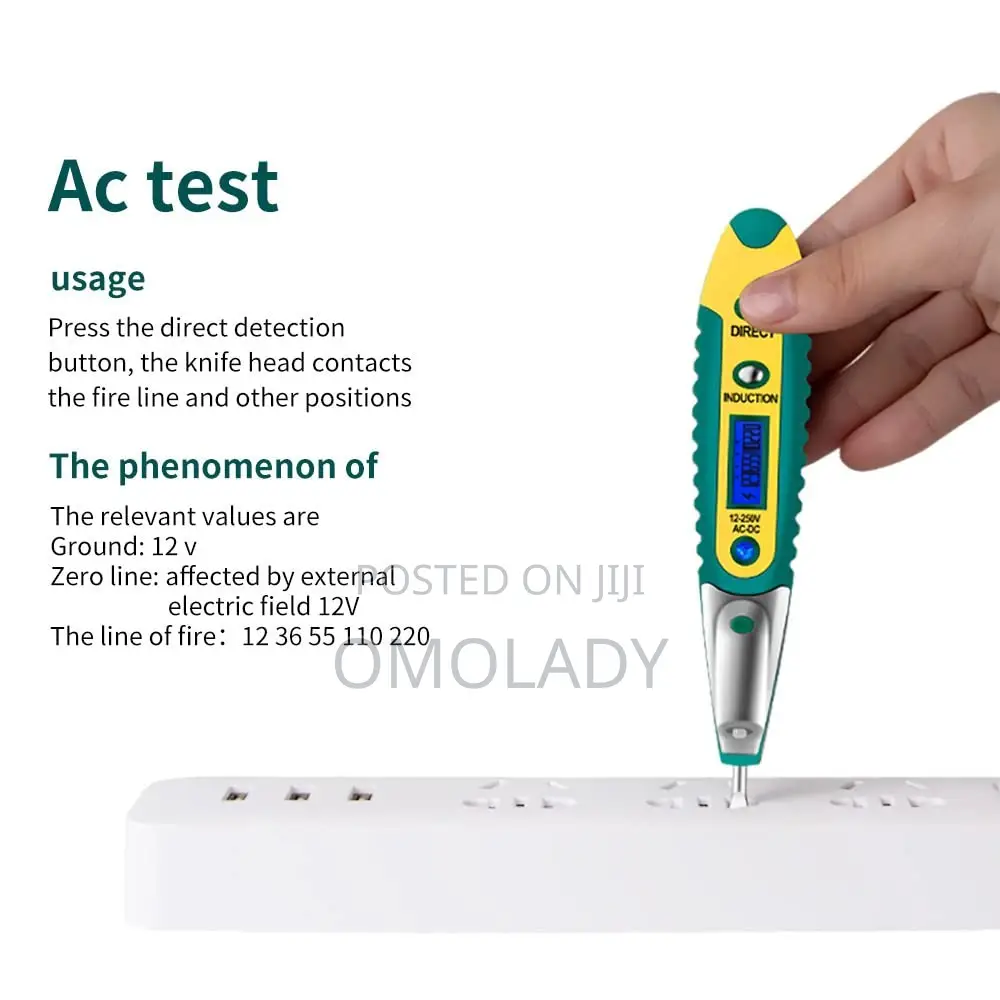 Digital Display Repair Tool - Electric Test Pen - 250v