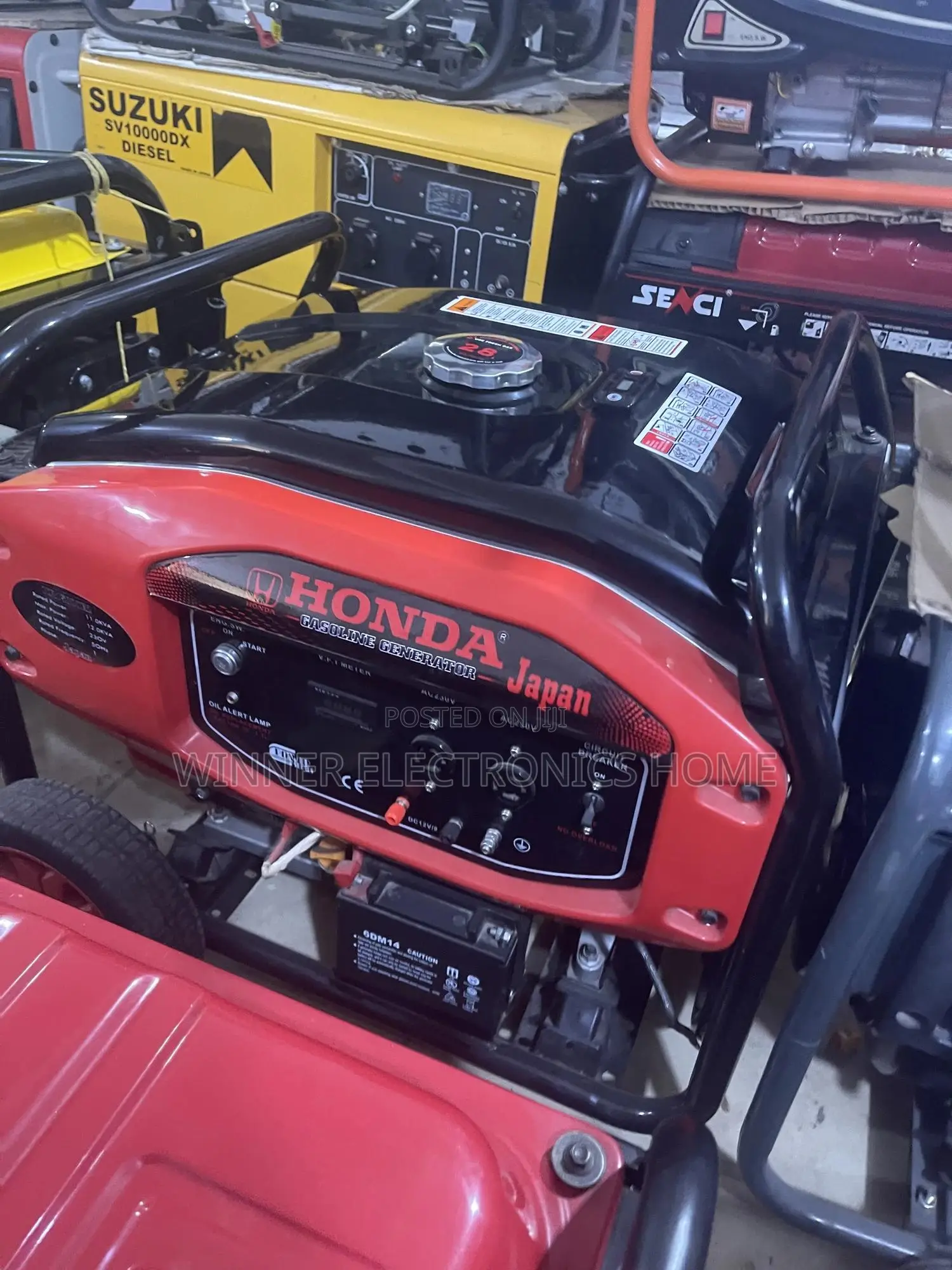 Japan Honda Automatic Petrol Generatorrr 10kva Copper Coil