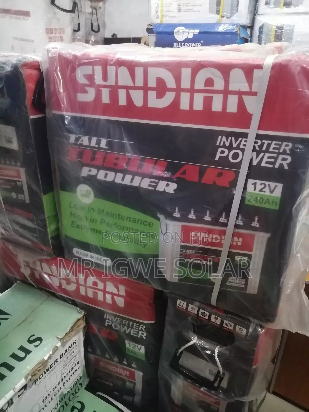 Syndian Tubular Battery 240