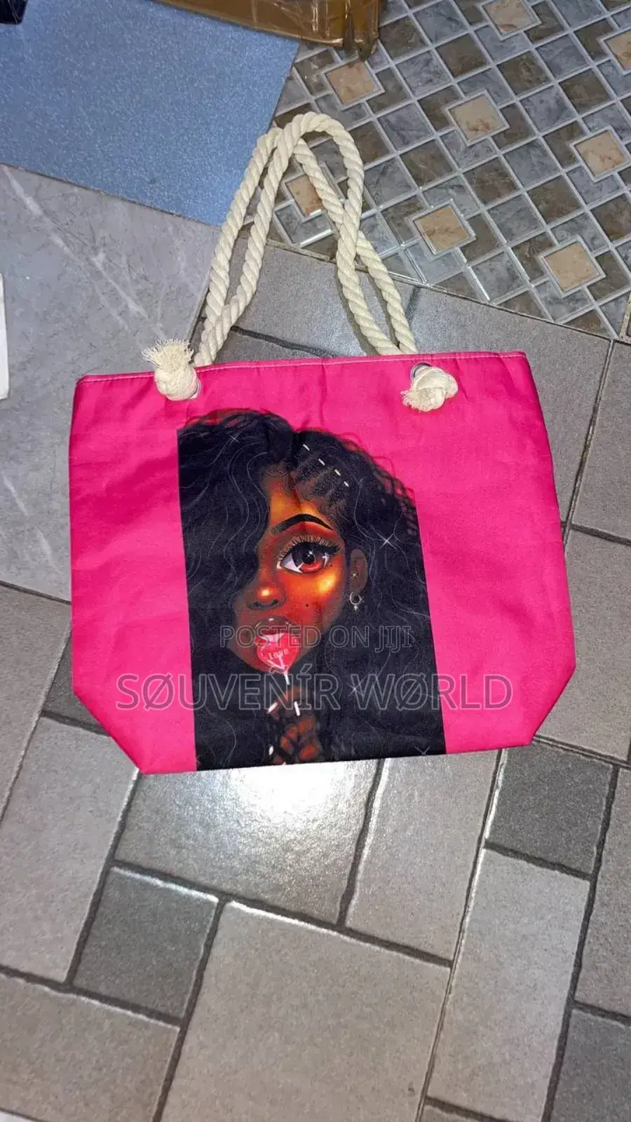 Facial Tote Bag