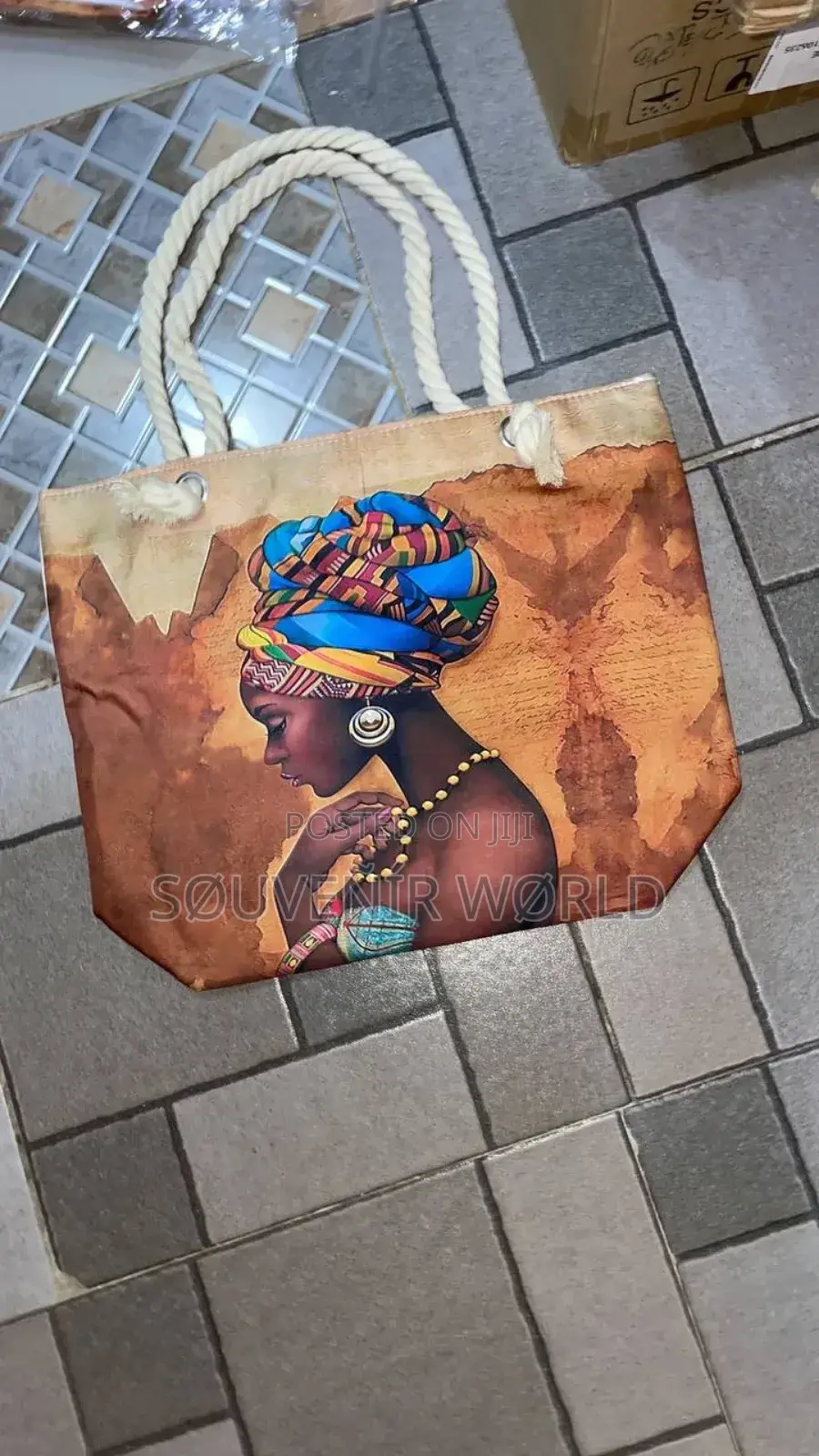 Facial Tote Bag
