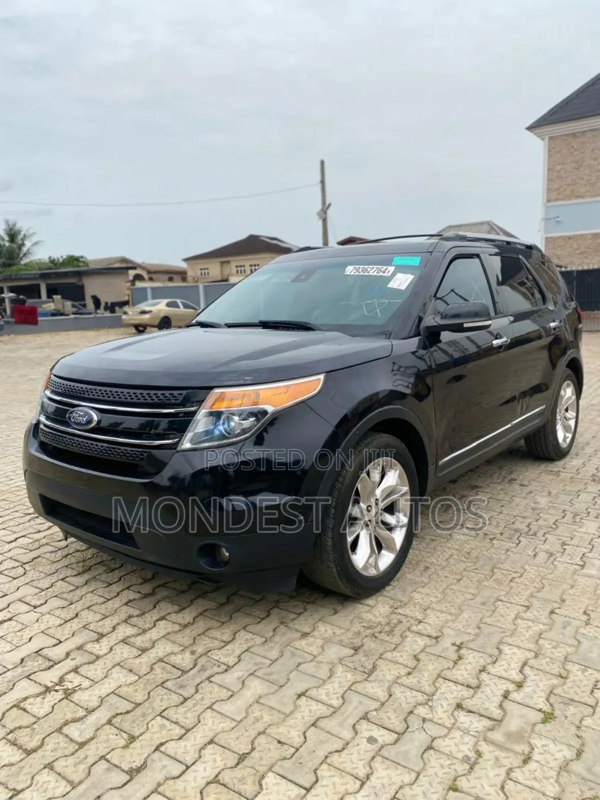 Ford Explorer EcoBoost FWD (2.0L 4cyl) 2014 Black