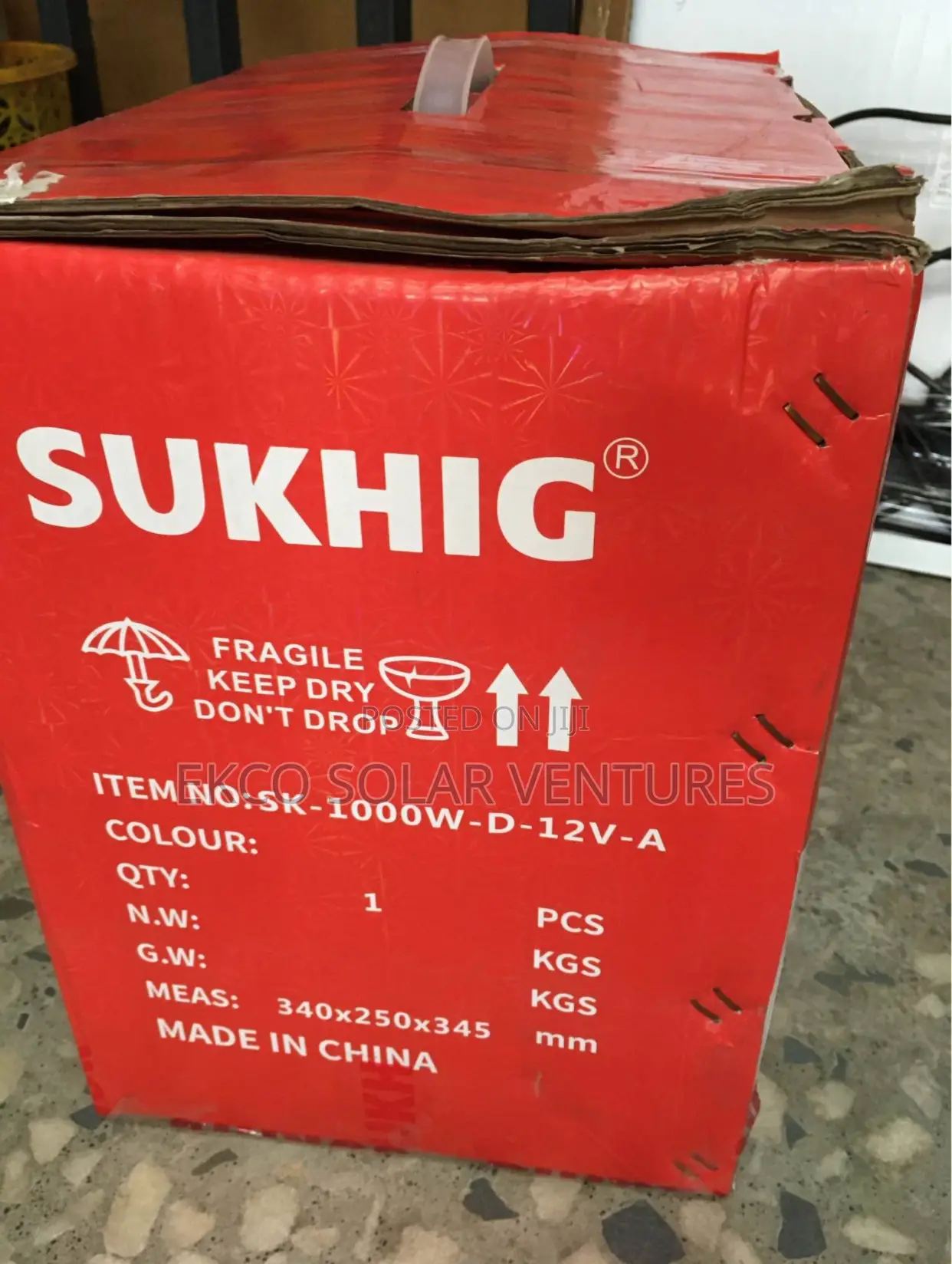Sukhig 1000w Solar Power System (With Solar Panel)