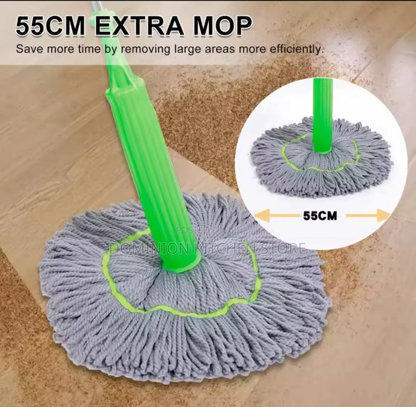 Tow-in-One Self Twisting Mop