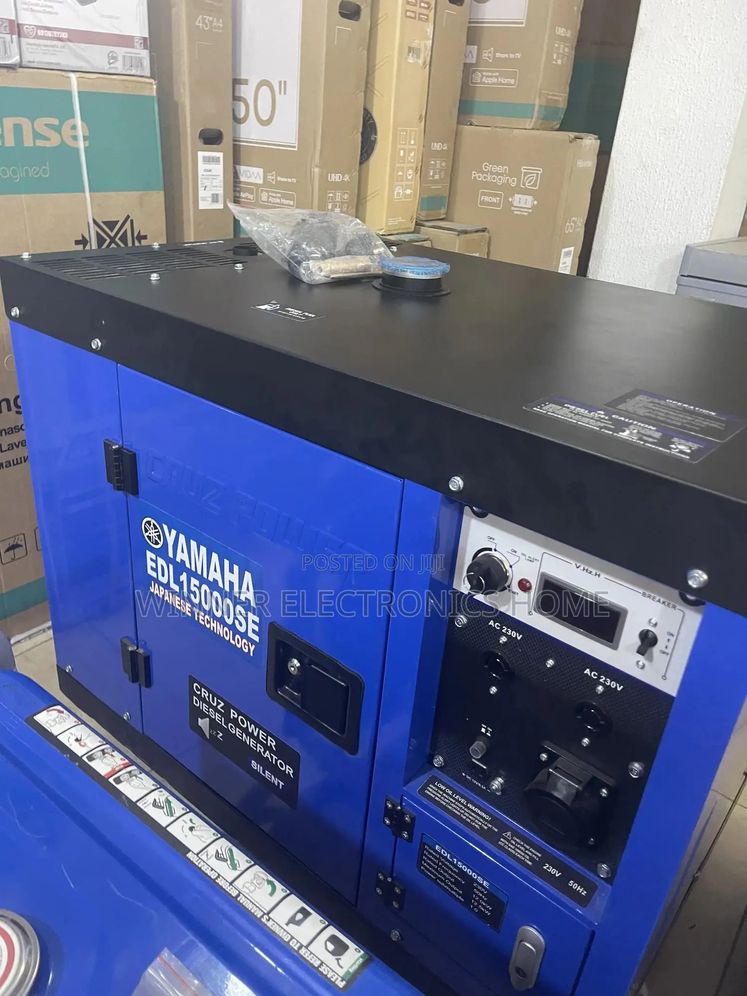 Yamaha 13.5kva Diesel Generator Copper Coil Engine
