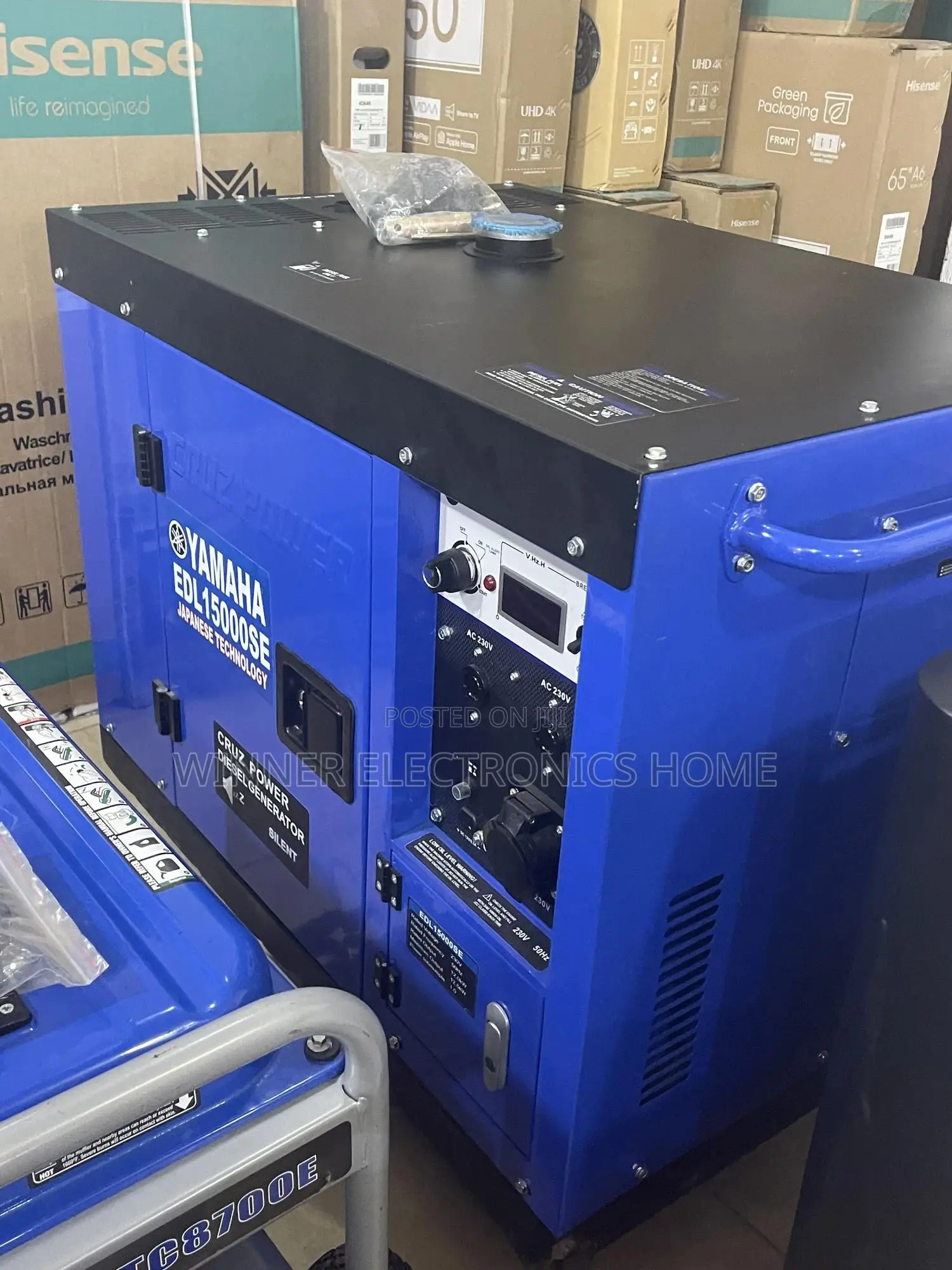 Yamaha 13.5kva Diesel Generator Copper Coil Engine