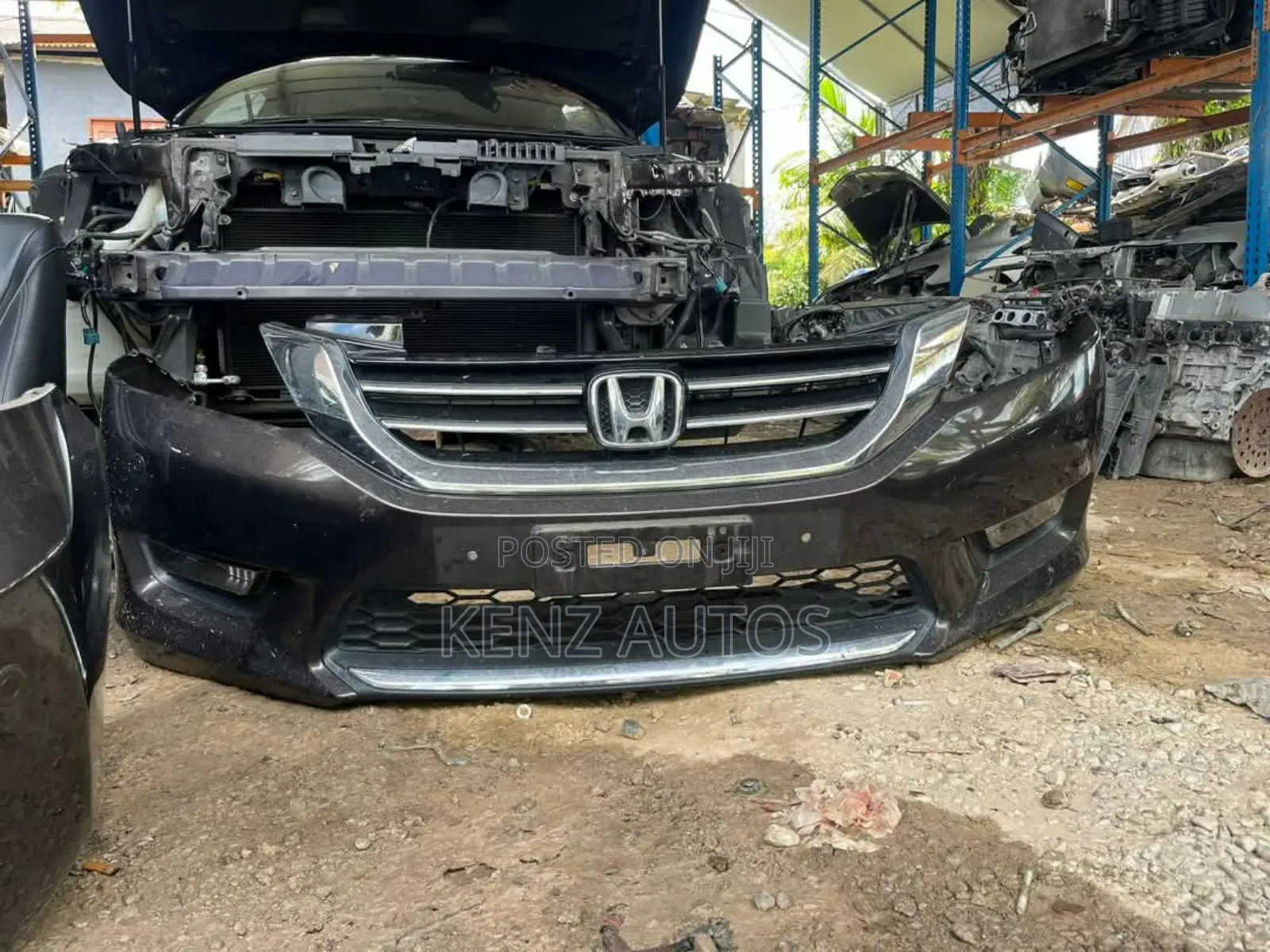 Front Bumper and Grille 2014 Honda Accord