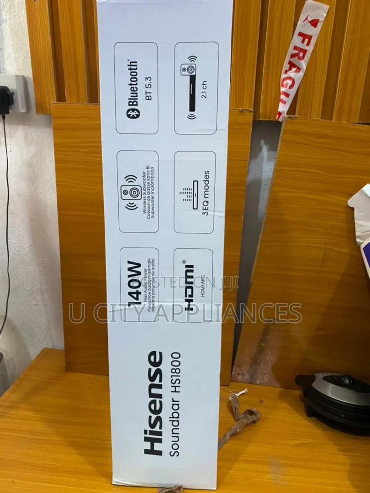 21inch 140watt Hisence Soundbar