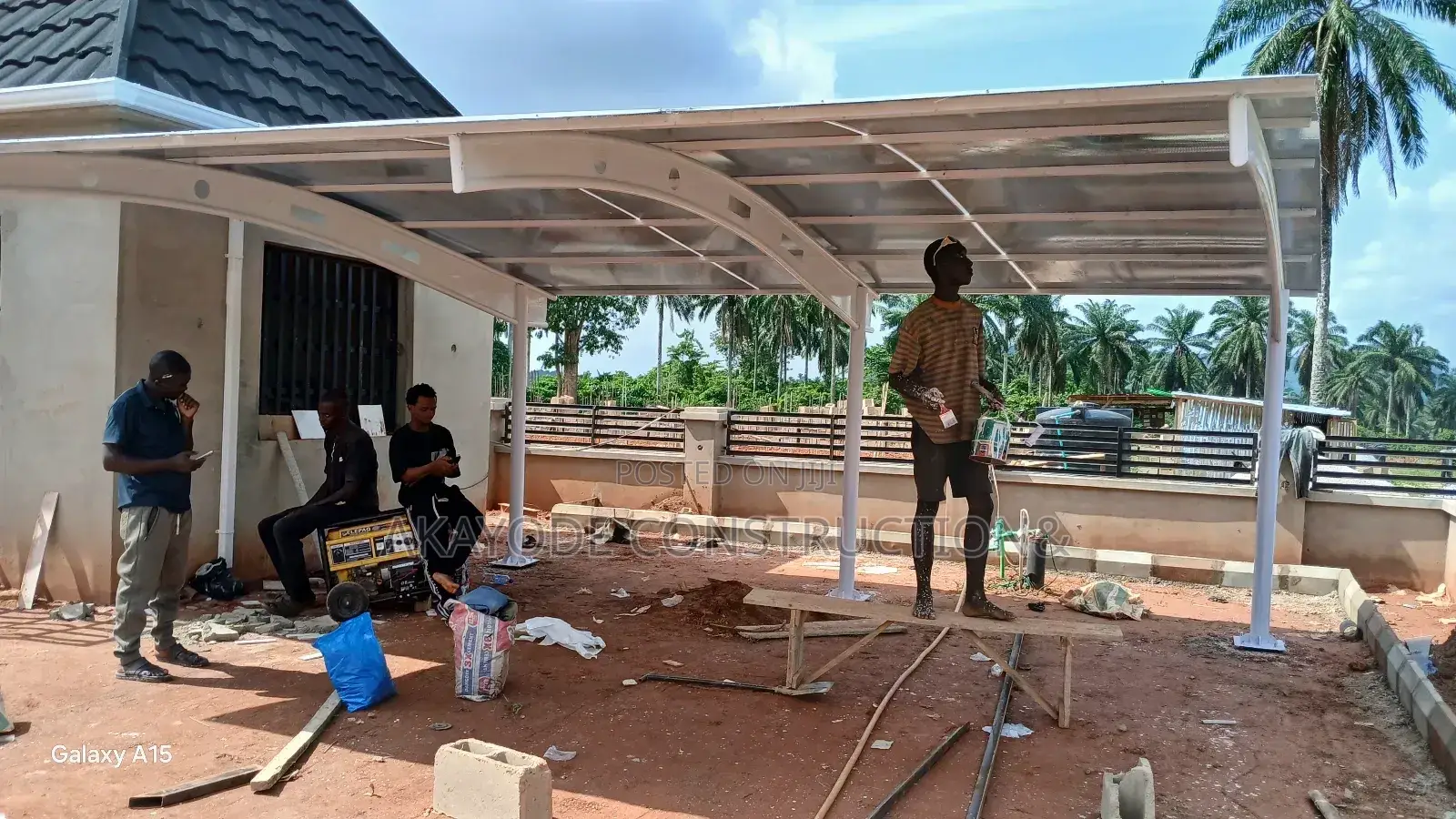 6 Meters by 5 Meters Carport