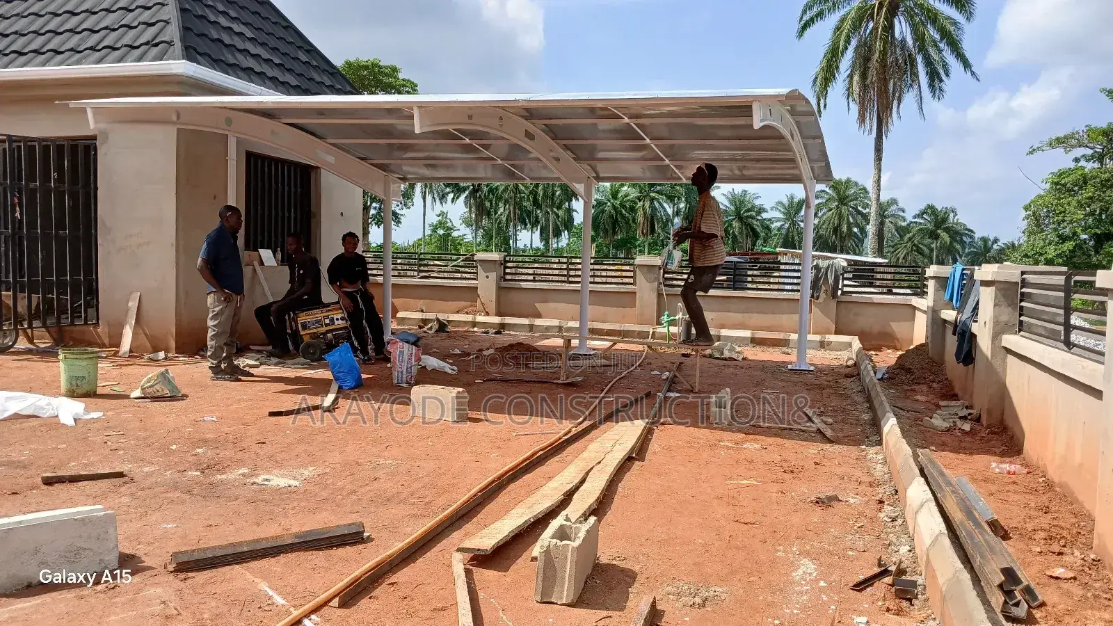 6 Meters by 5 Meters Carport