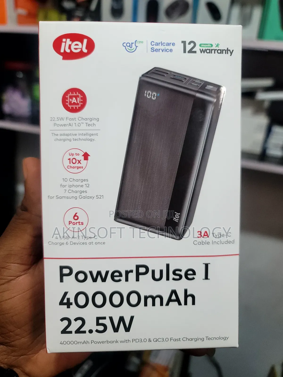 Itel 40000mah Powerbank