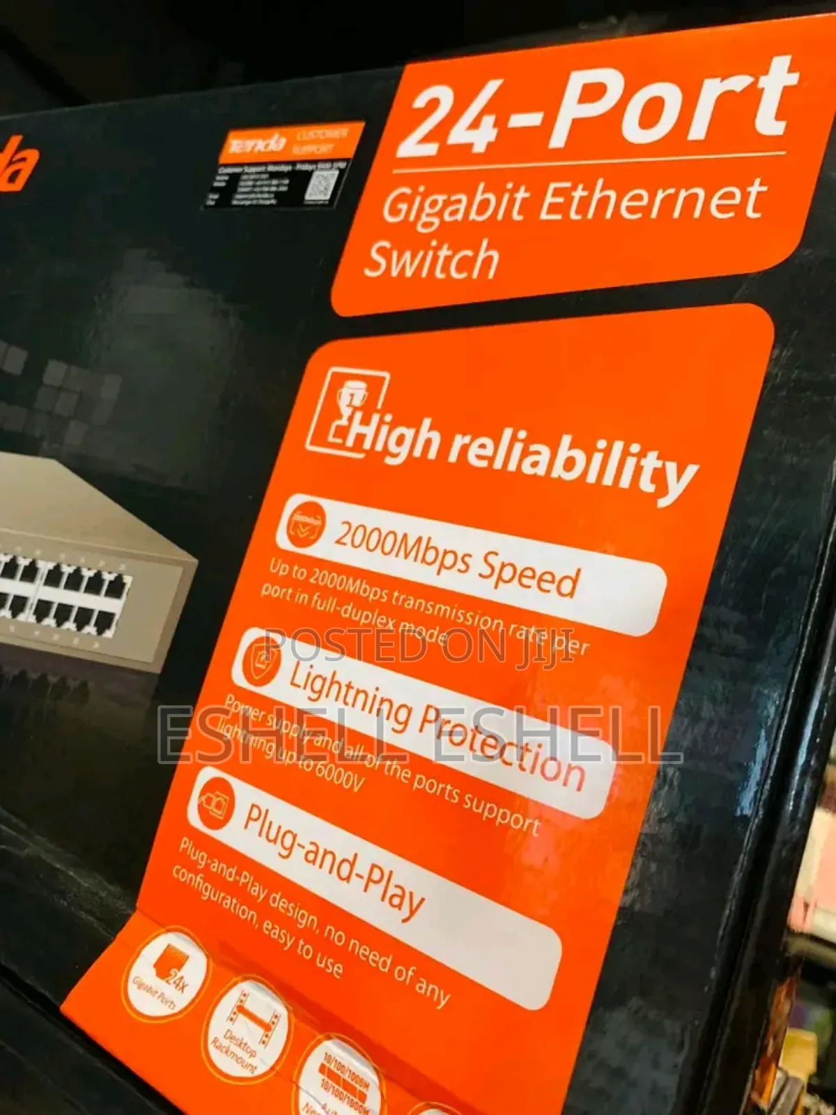 Tenda 24 Port Gigabit Ethernet Switch