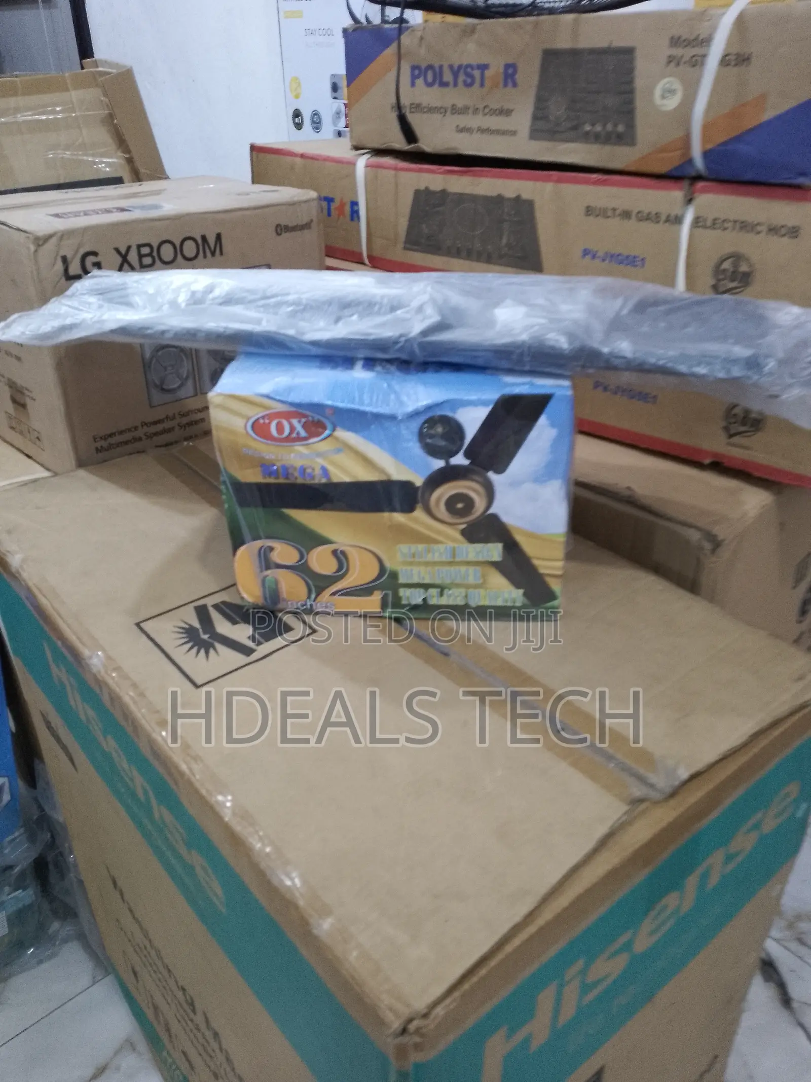 62" Ox Mega Fan - The Titan of Cooling