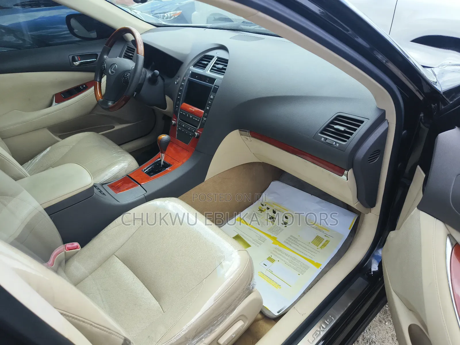 Lexus ES 350 2011 Black