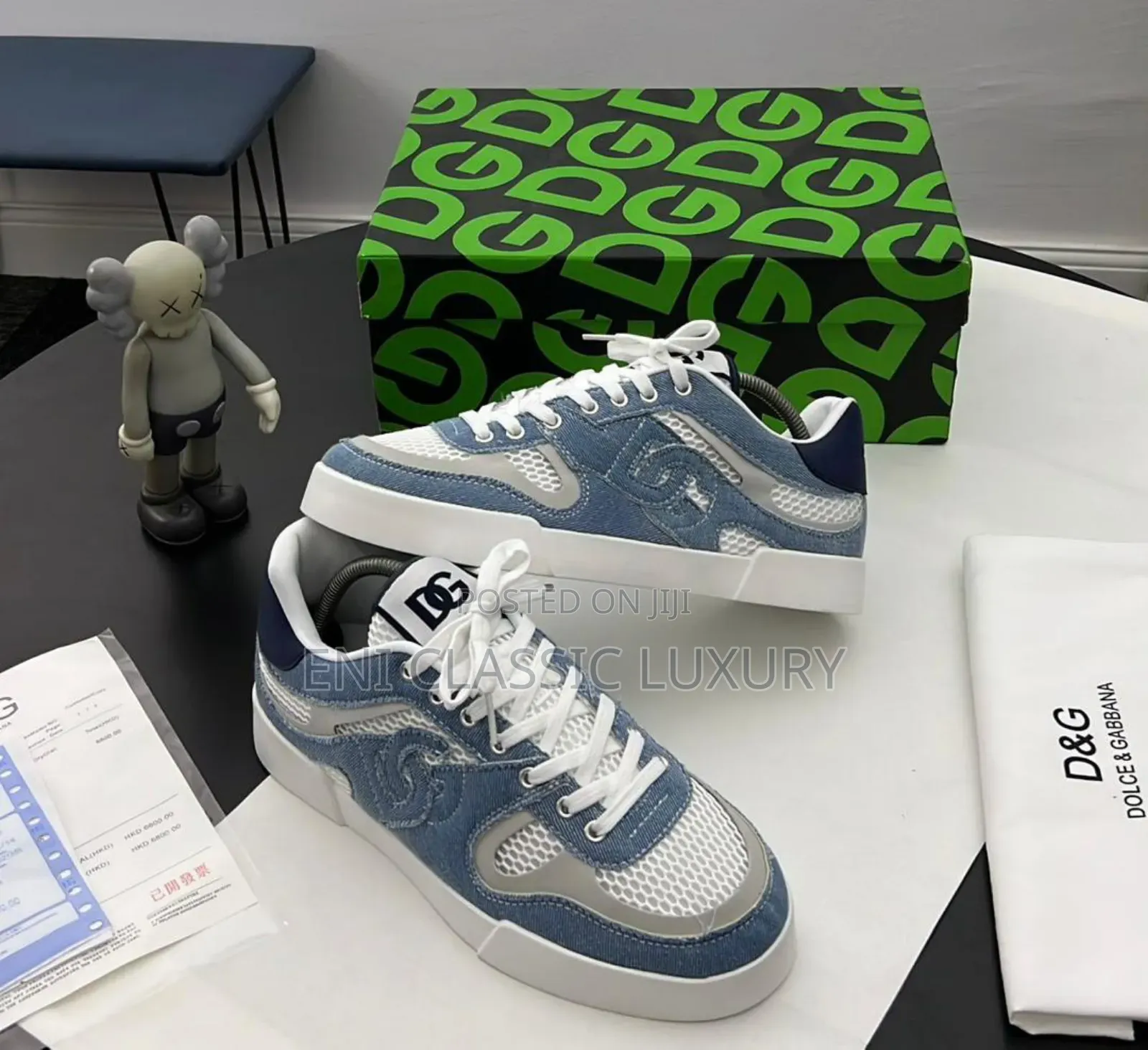 Original Luxury Designer Sneakers Dolce Gabbana Well Branded