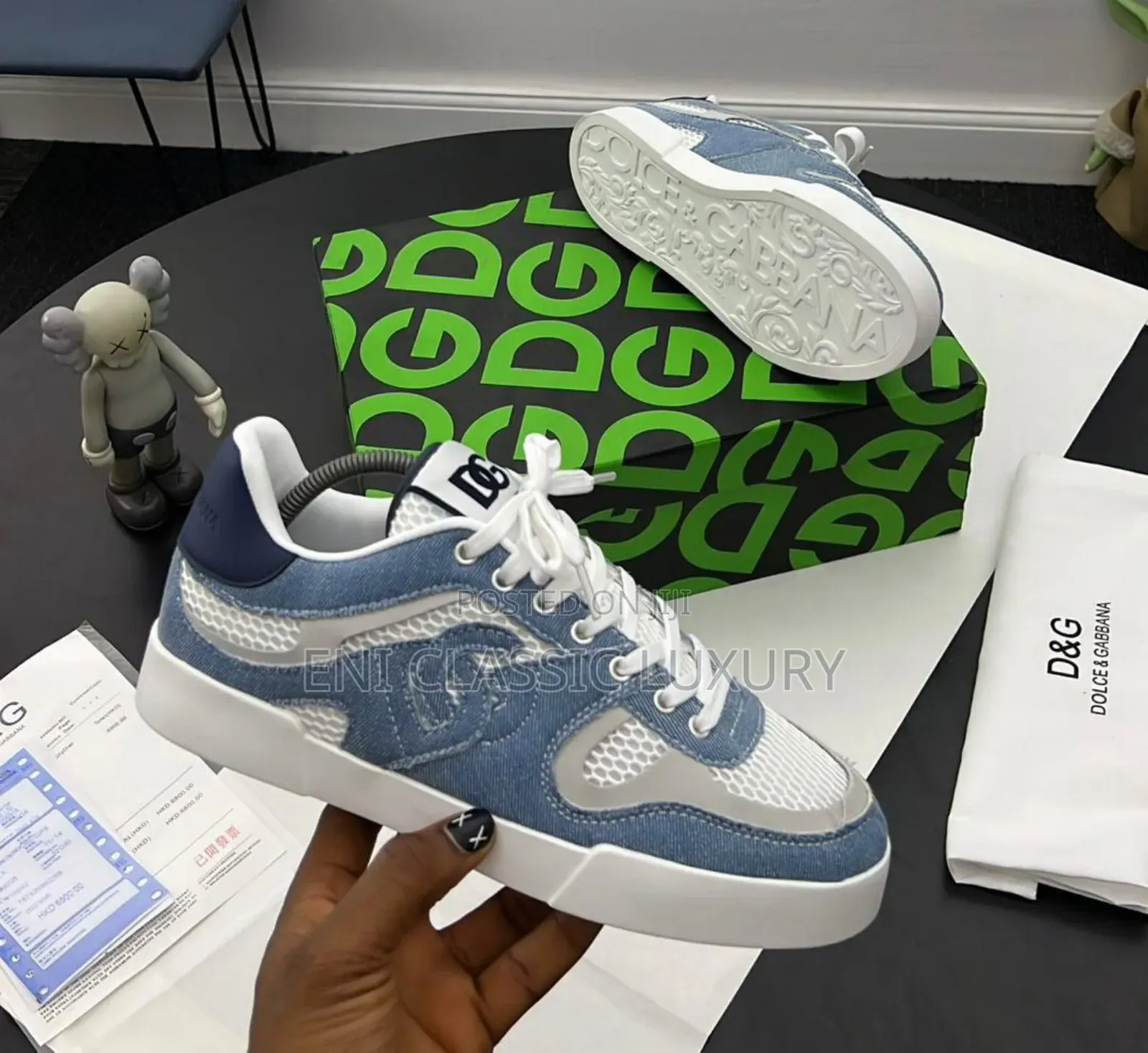 Original Luxury Designer Sneakers Dolce Gabbana Well Branded