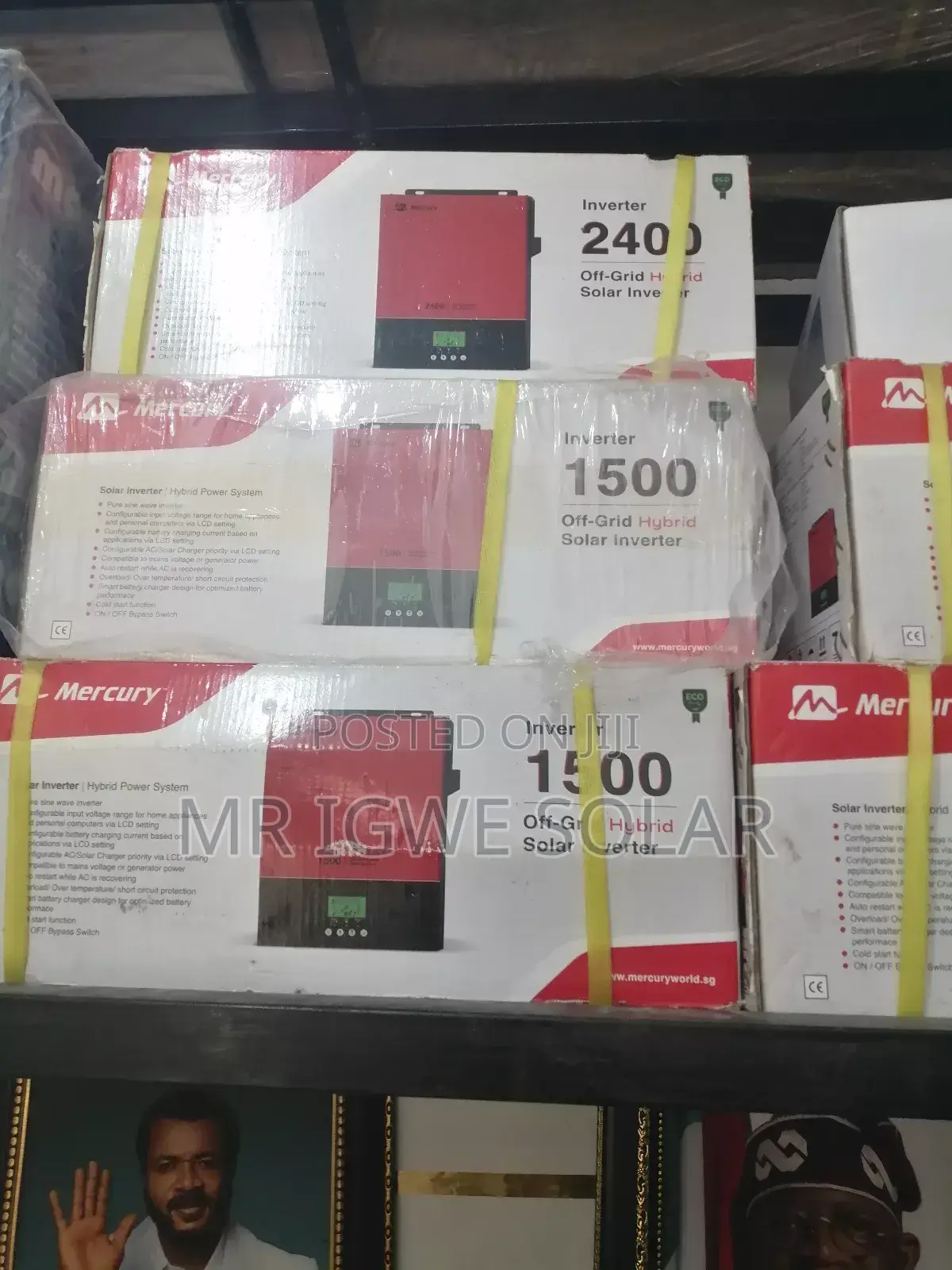 Mercury Inverter 1.5kva 12v