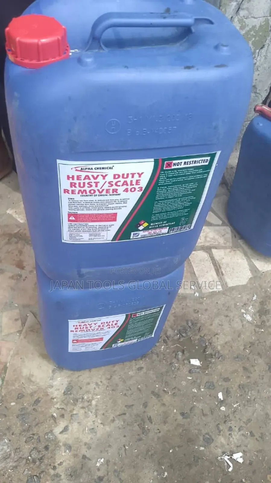 Heavy-Duty Rust/Scale Remover 403 20l