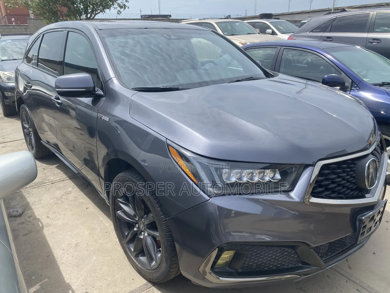 Acura MDX w/Advance Pkg SH-AWD 2018 Gray