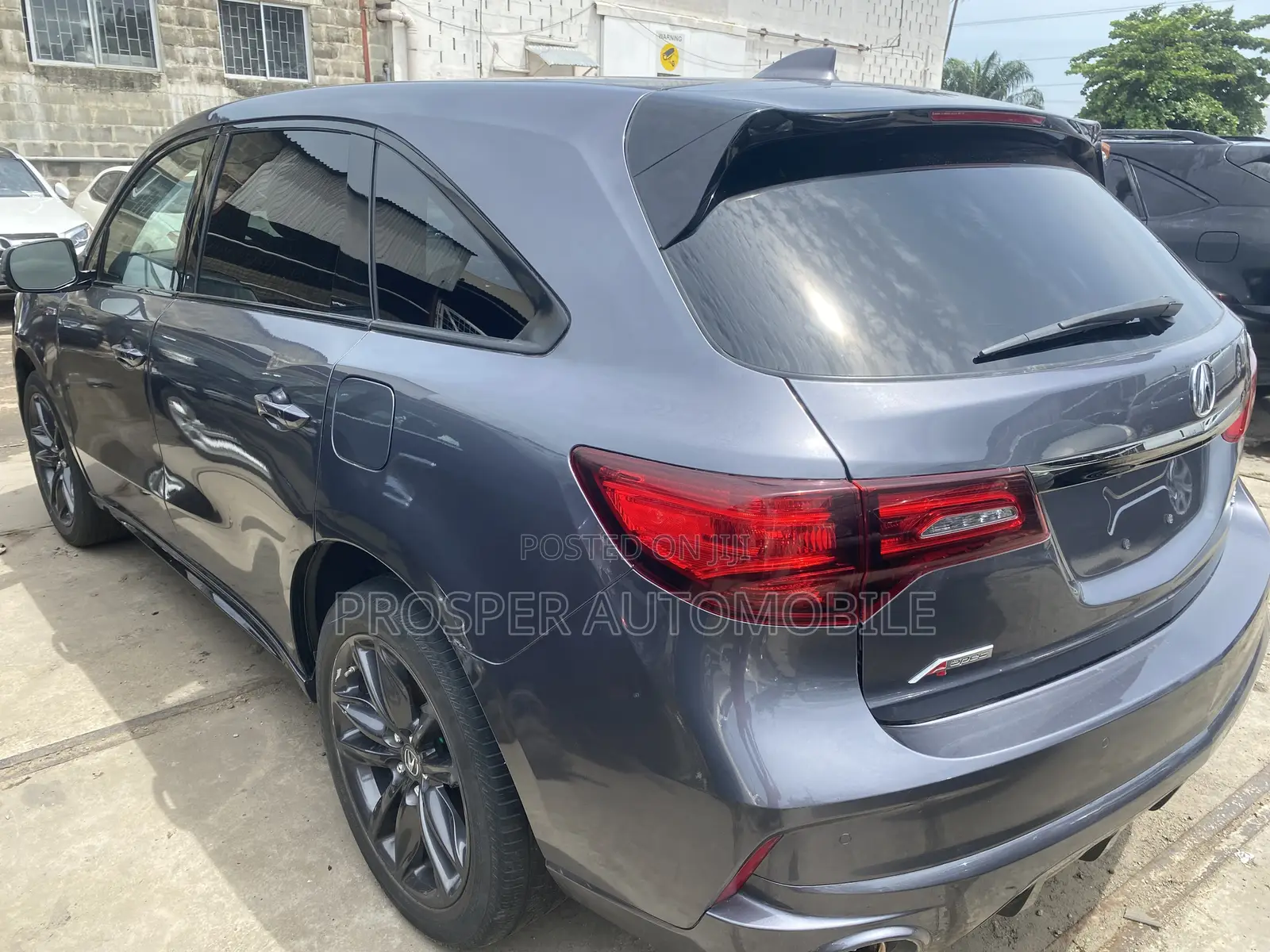 Acura MDX w/Advance Pkg SH-AWD 2018 Gray