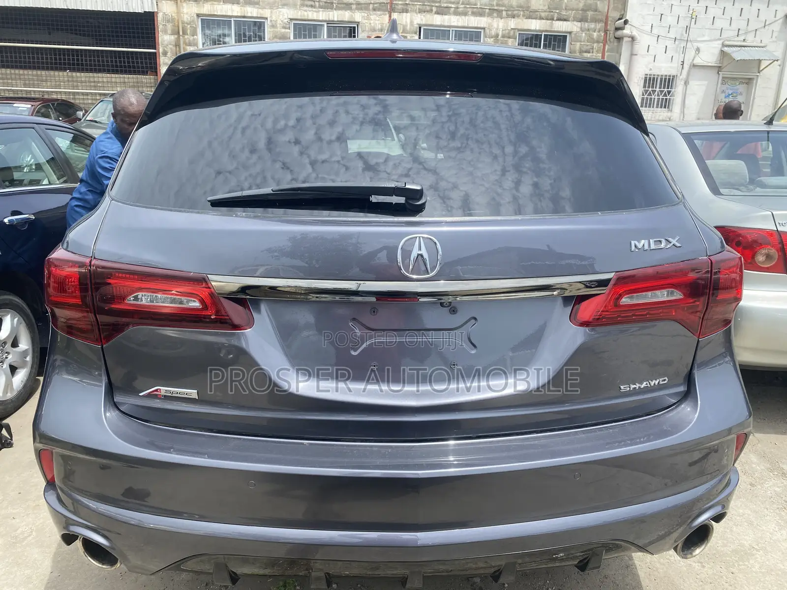 Acura MDX w/Advance Pkg SH-AWD 2018 Gray