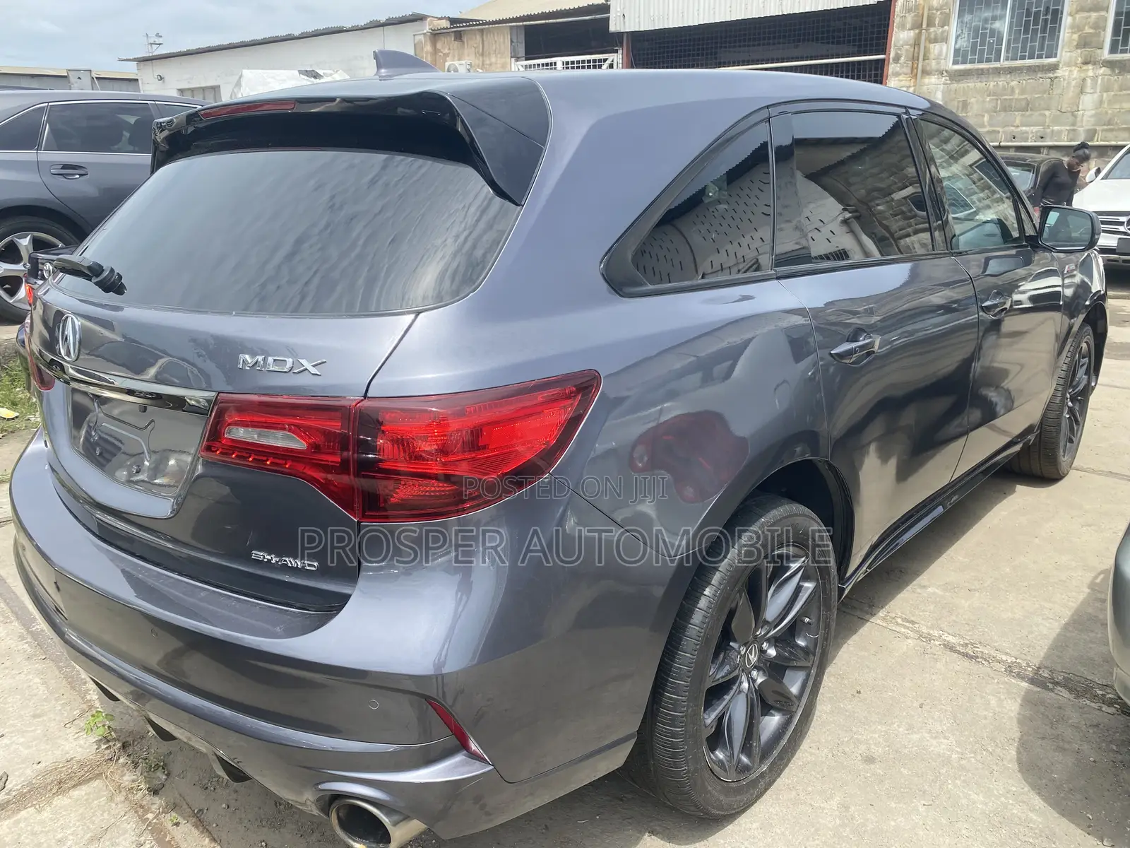 Acura MDX w/Advance Pkg SH-AWD 2018 Gray