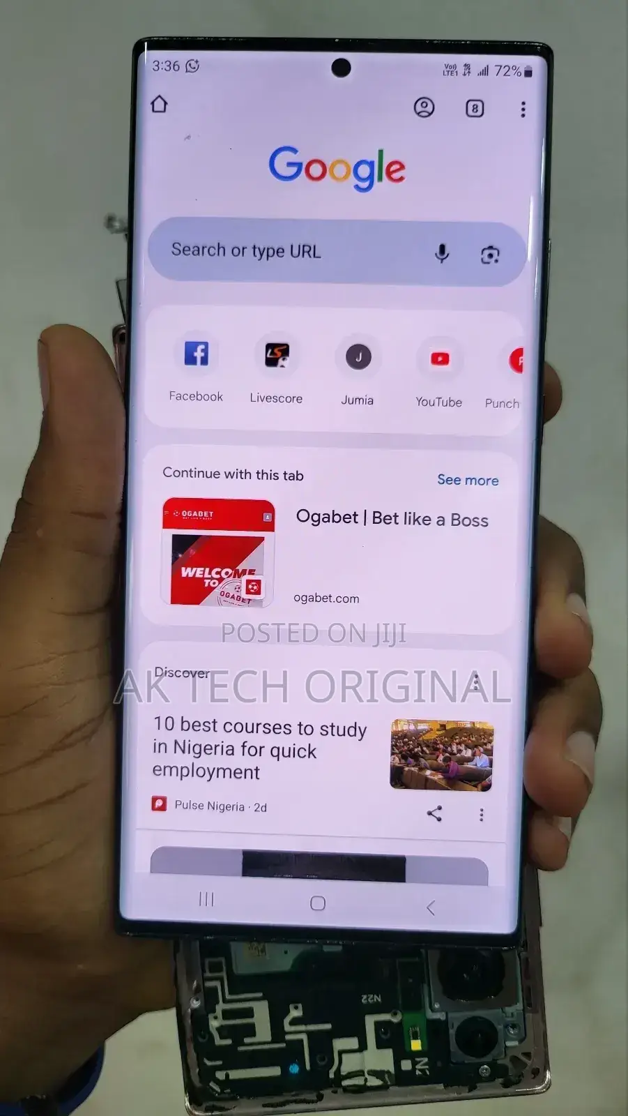Samsung Galaxy Note 20 Ultra Original Amoled Screen