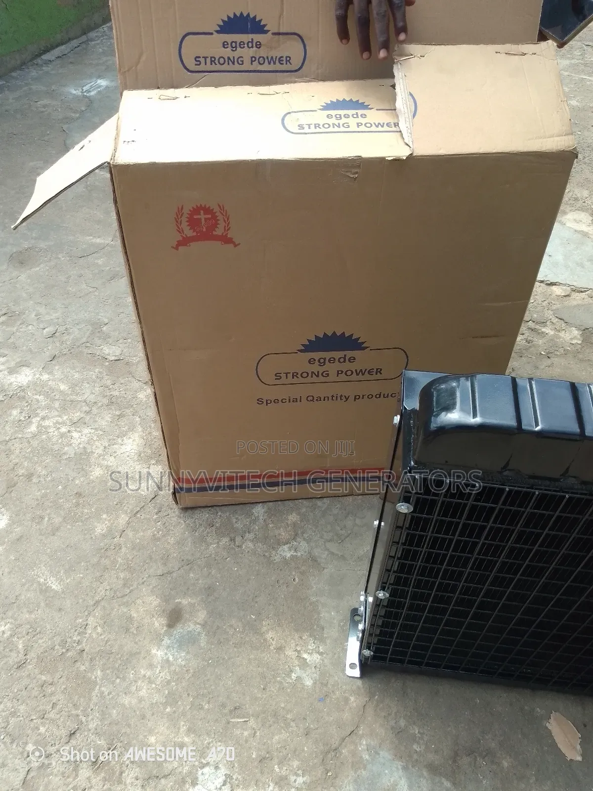 60kva Radiator Perkins Generator Old Model