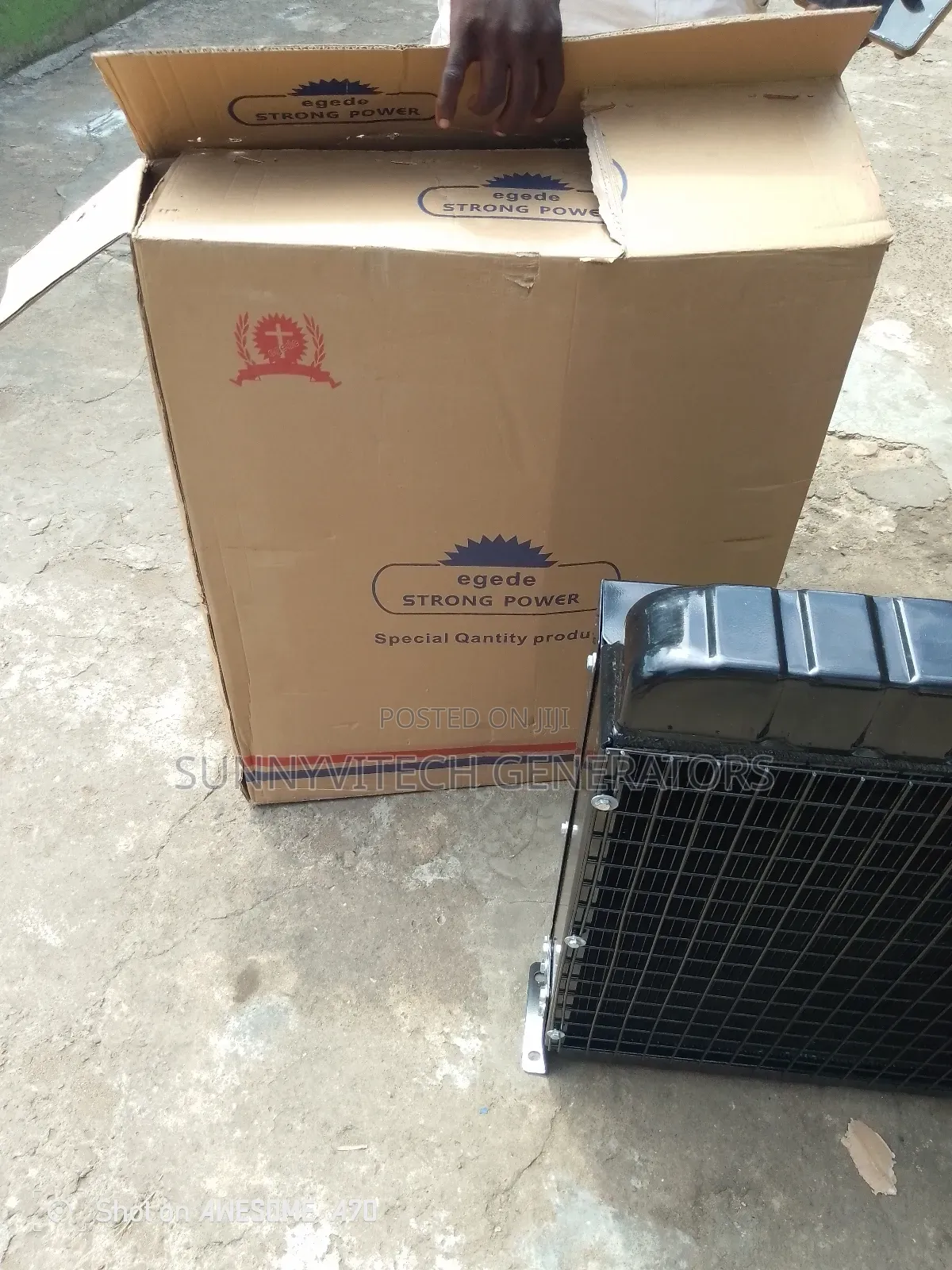 60kva Radiator Perkins Generator Old Model