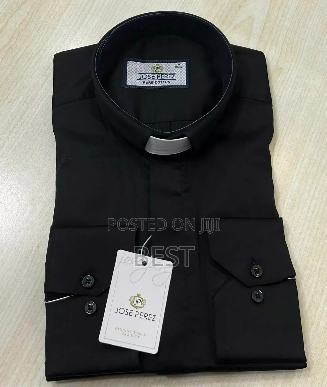 Pastor Neck Corporate Luxury Shirts