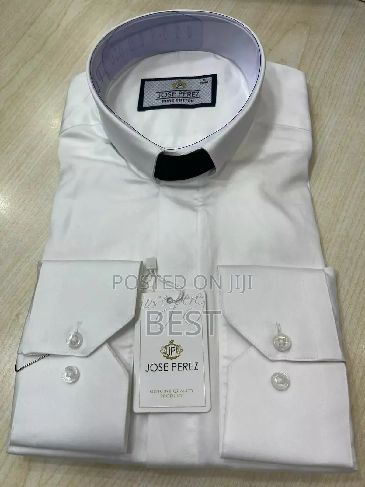 Pastor Neck Corporate Luxury Shirts