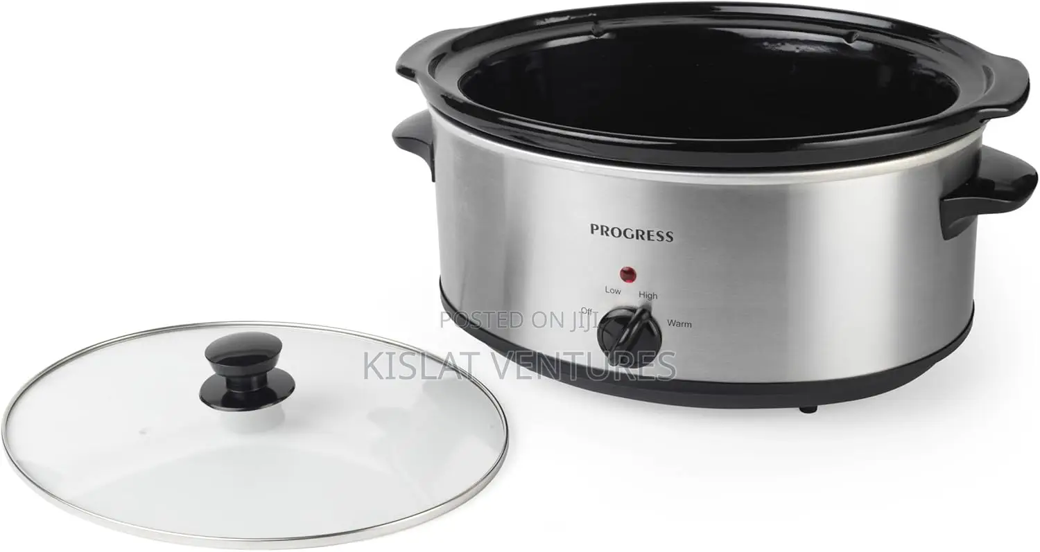 Progress 6.5l Oval Slow Cooker