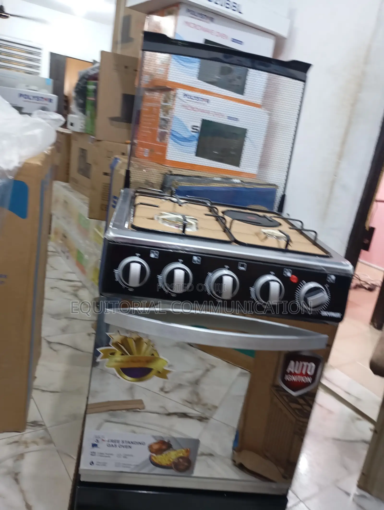 Save Time With Skyrun Gas Cooker (3 +1 ) GCS-3g1e/X
