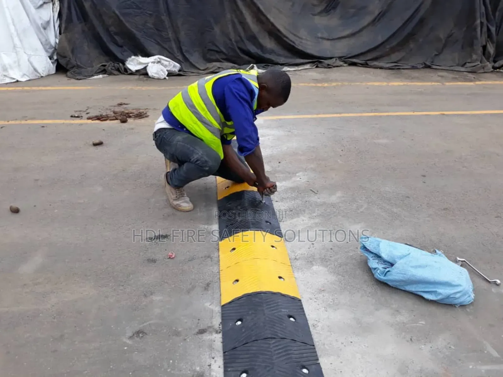 Speed Bump 100cmx35cmx5cm