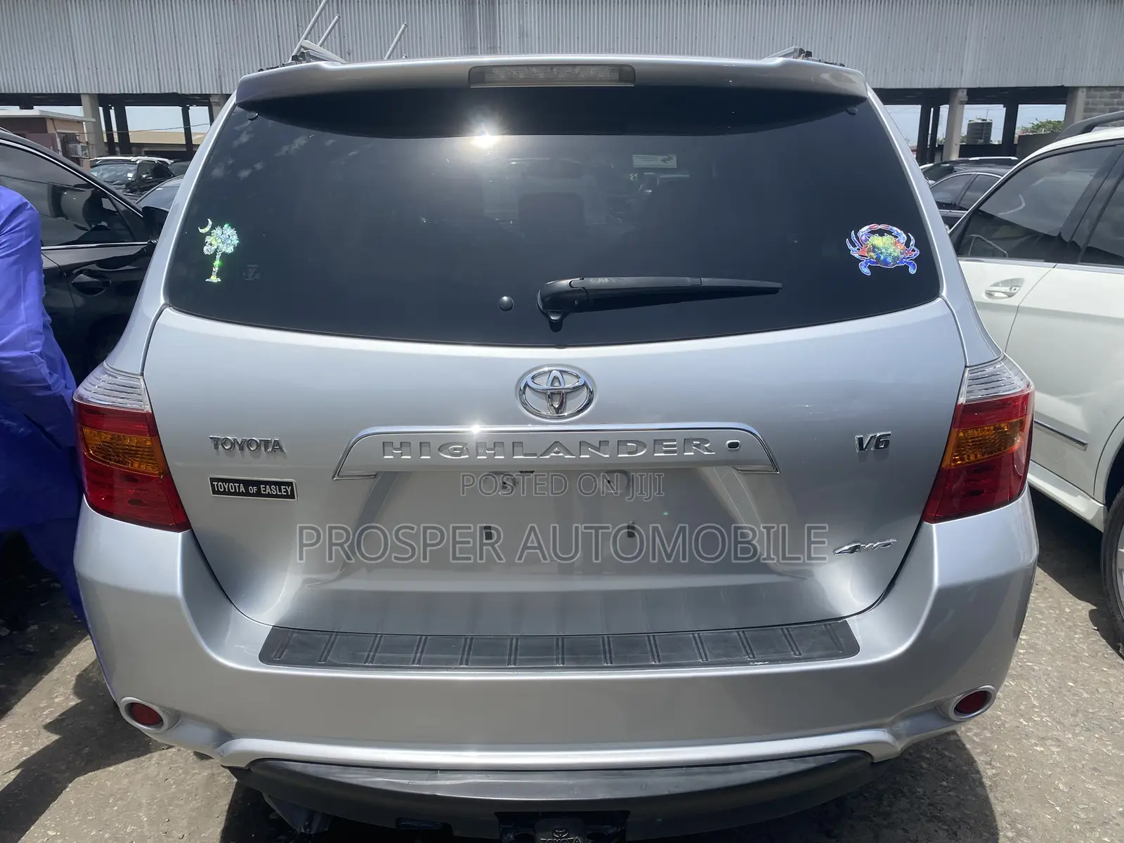 Toyota Highlander Limited 4x4 2008 Silver