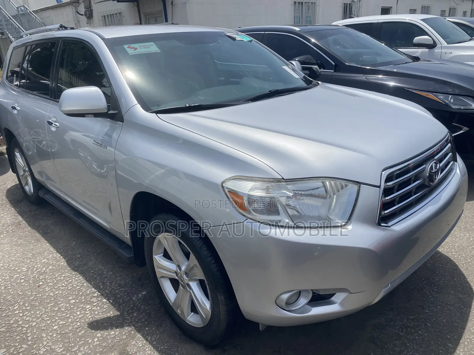 Toyota Highlander Limited 4x4 2008 Silver