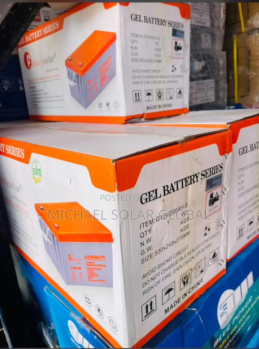 200ah 12v Felicity Gel Battery