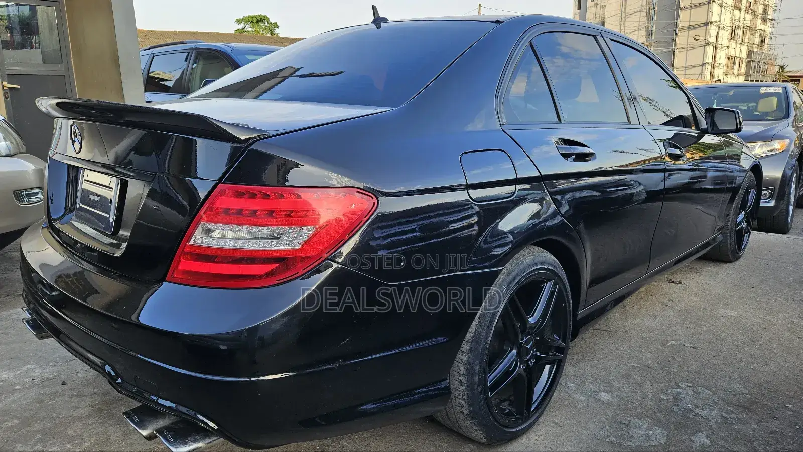 Mercedes-Benz C300 Sport 4Matic Sedan AWD (3.5L 6cyl 7A) 2013 Black