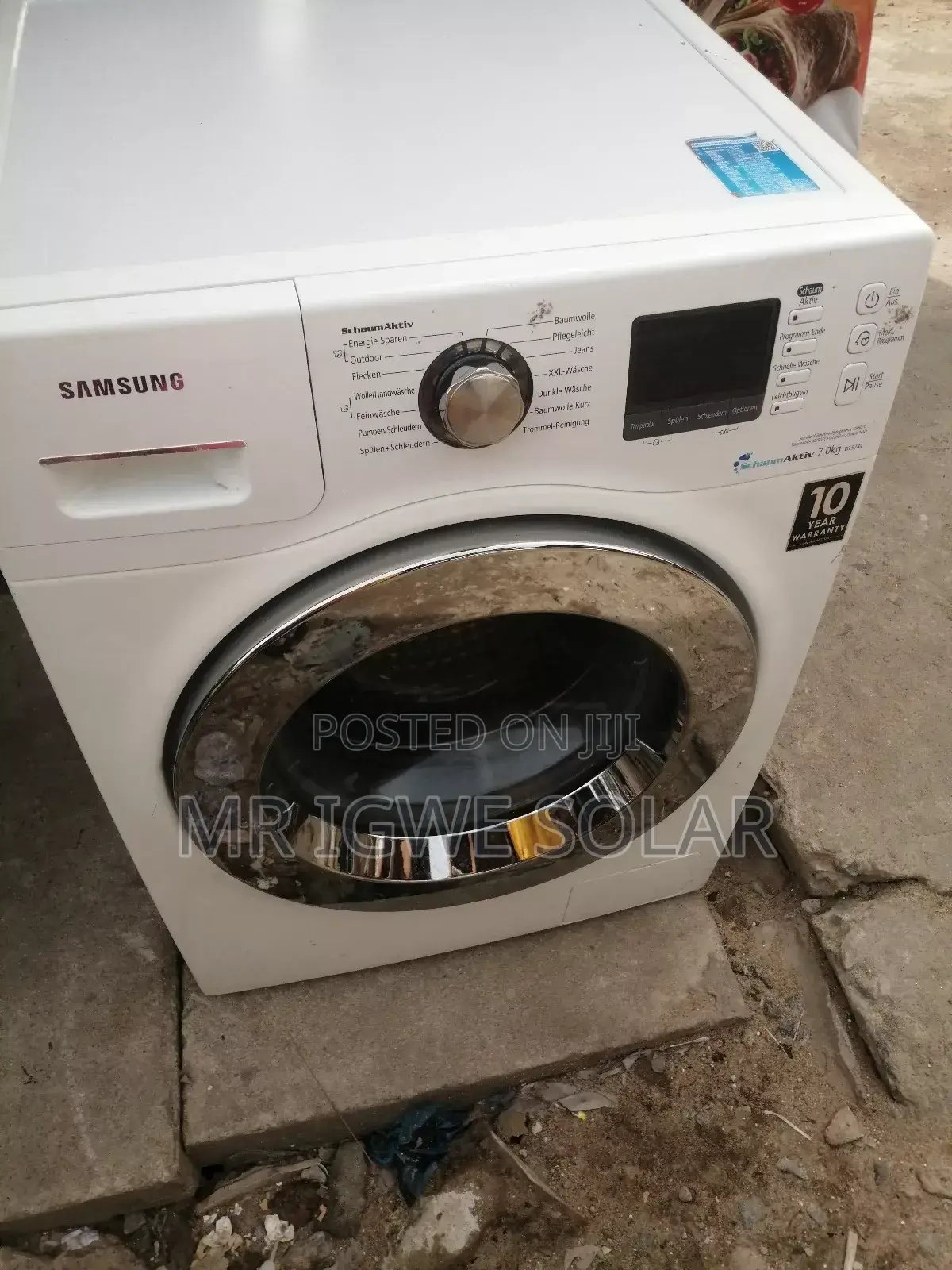 7kg Samsung Washing Machine