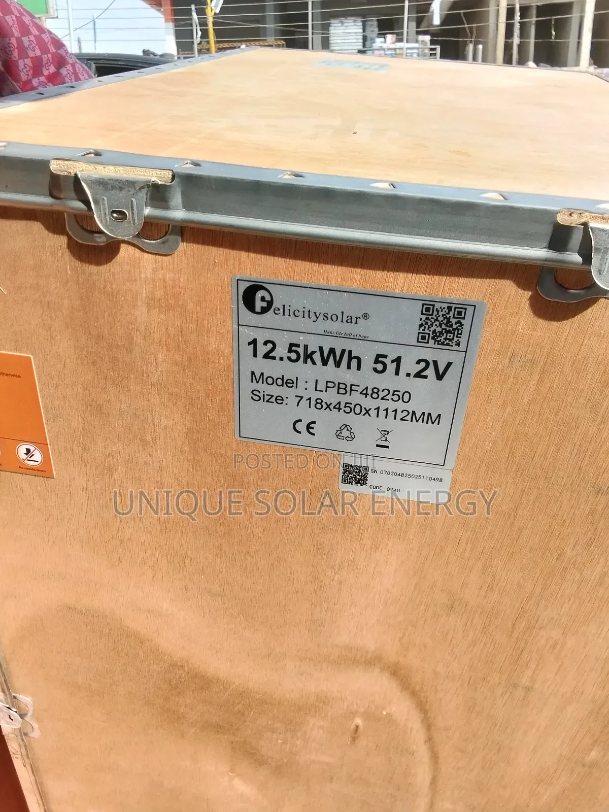 12.5kwh Felicity Lithium Ion Battery