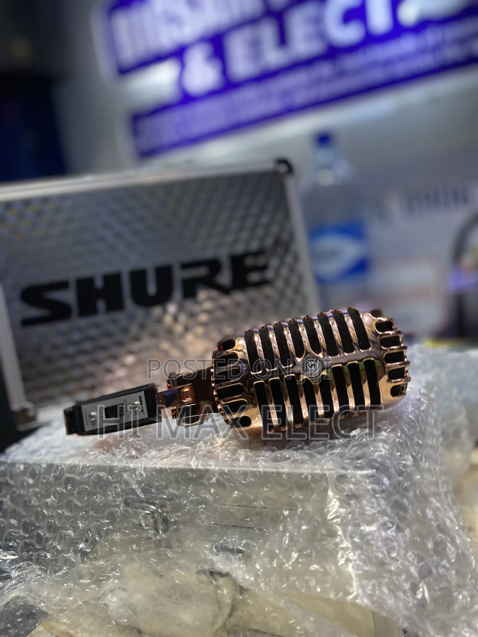 Shure 55sh Series Ii Iconic Microphone - Vintage Style, Rich