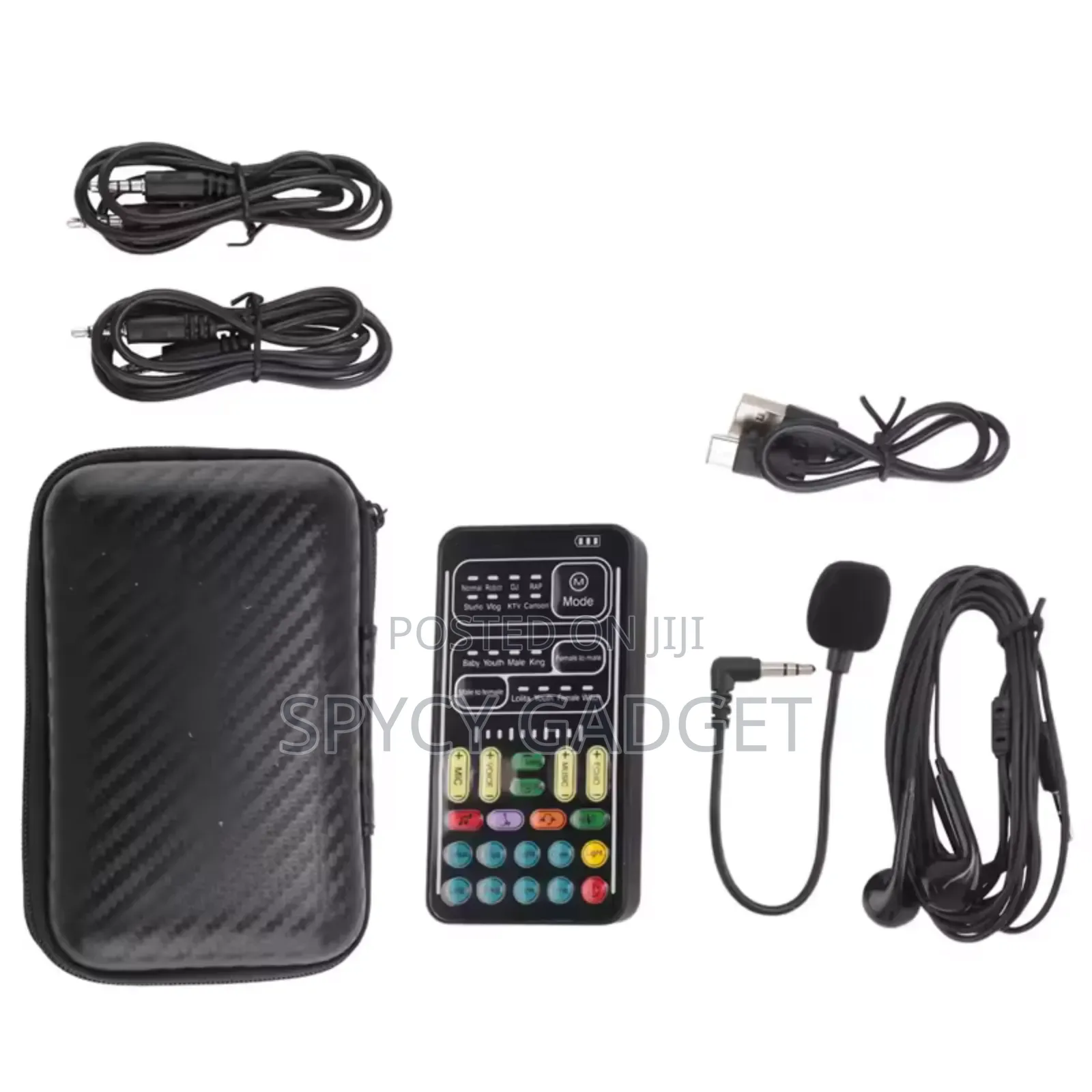 Handheld Microphone Voice Changer With Sound Effect